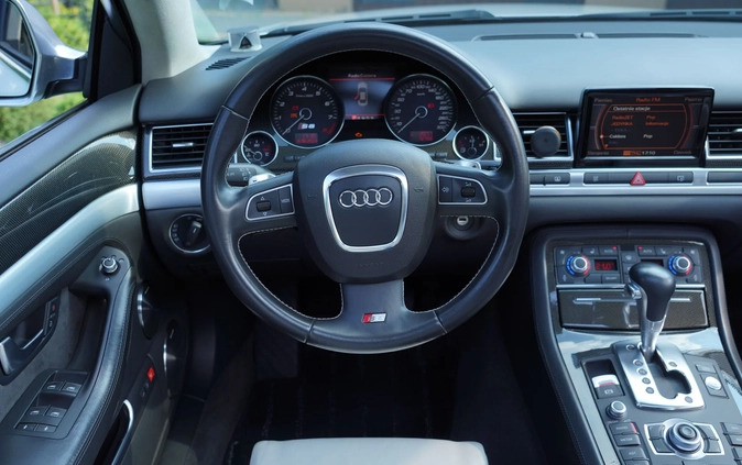 Audi S8 cena 139900 przebieg: 73000, rok produkcji 2008 z Kalisz małe 781